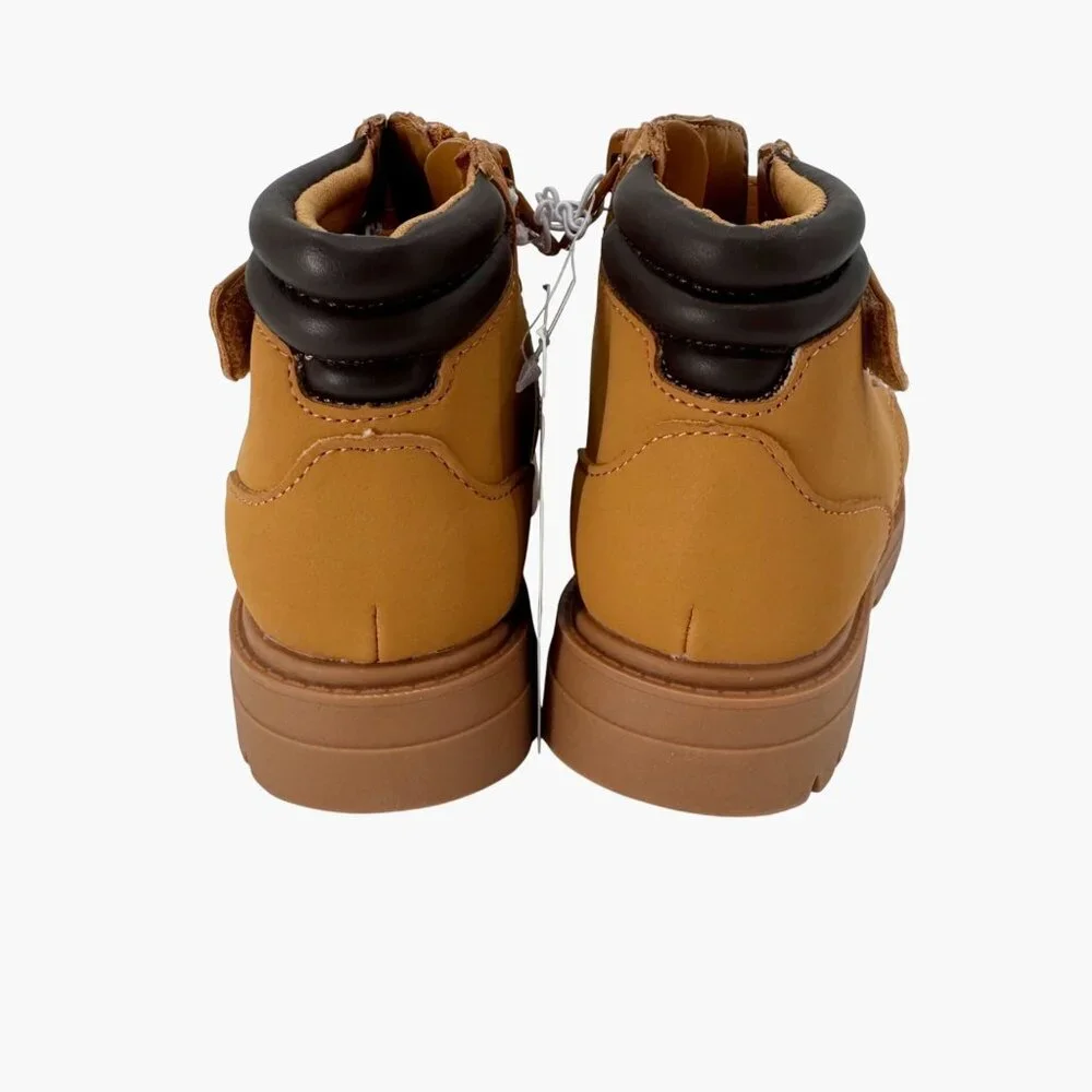 NEW Cat & Jack Toddler Eban Hiker Boots - Tan - Size 12